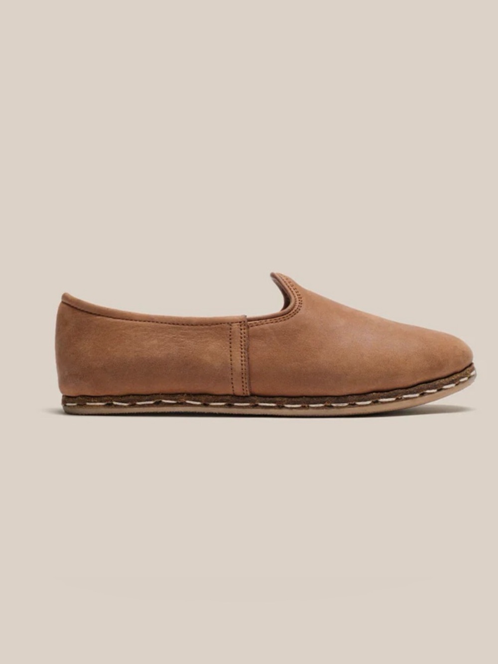 Sabah Fort Worth Brown Leather Slip-On Shoe in size 37 EU (or 6-6.5 US) - Picture 1 of 11